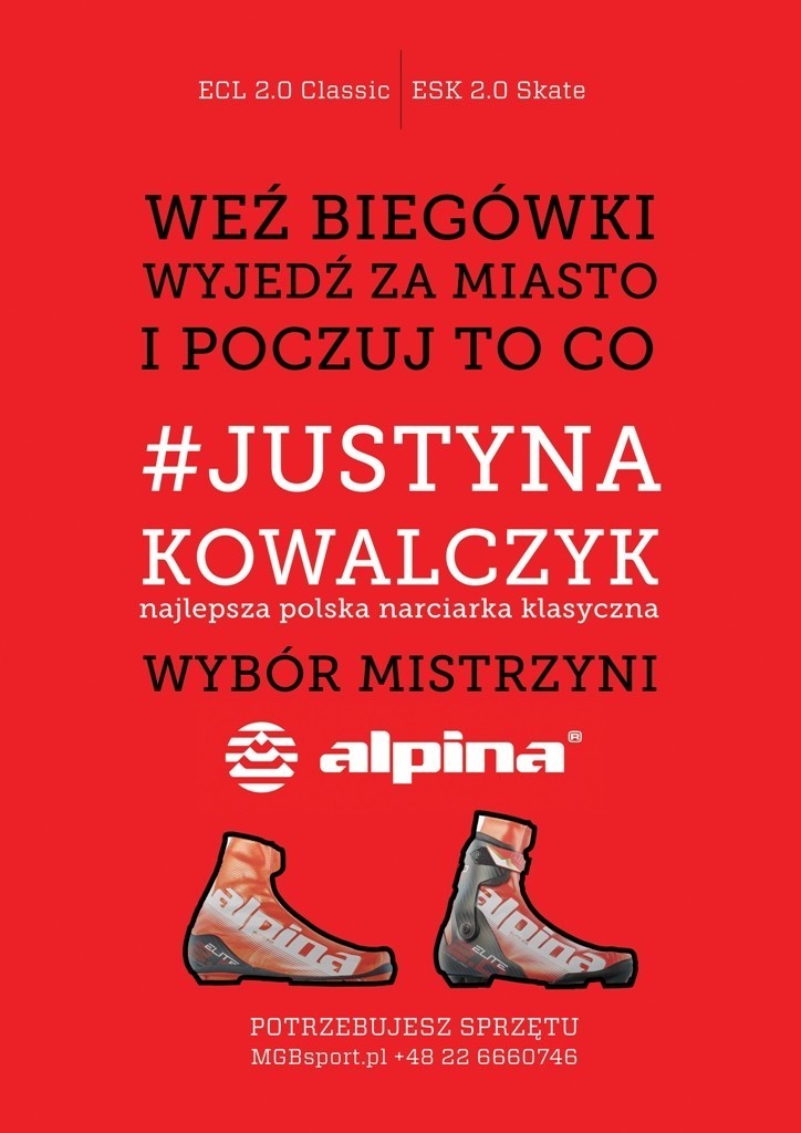 Justyna w alpinie